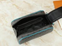 Dopp Kit Monogram Eclipse Canvas | LV travel Bags Daily Stuff