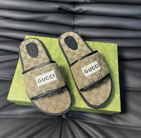 Gucci Supreme Monogram Demetra Slide Sandal Daily Stuff