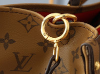 Monogram Giant On the Go MM Tote Brown Bag Daily Stuff