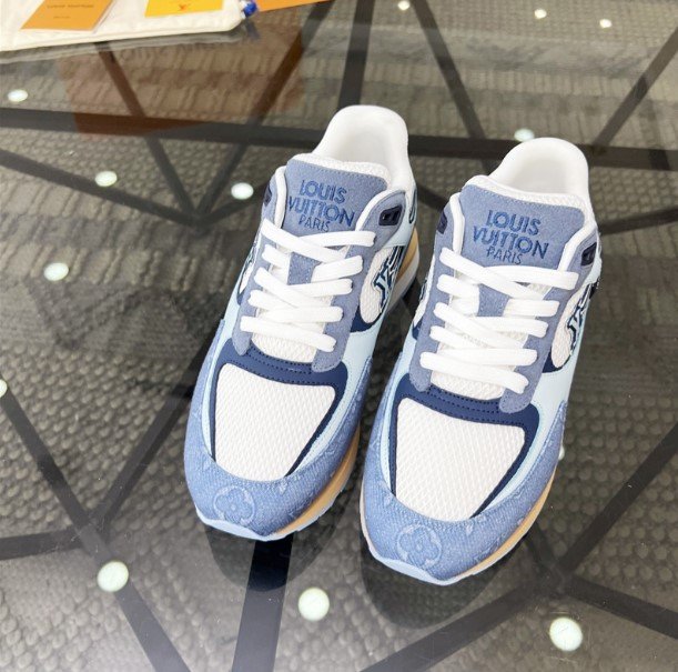 Lv Run Away Blue Sneaker | Men's Run Away Blue Sneaker Daily Stuff