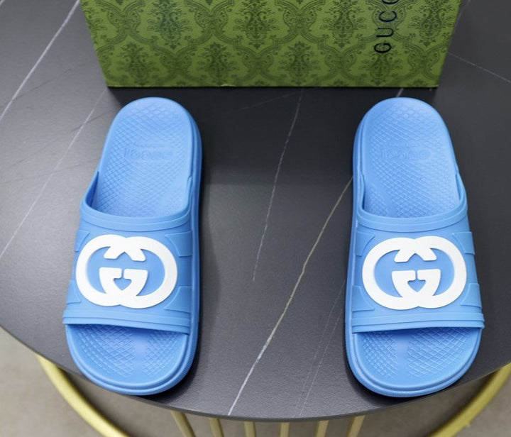 Men's Interlocking G slide sandal Daily Stuff