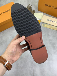 LV men's Varenne Richelieu Men's Derby Shoes Daily Stuff