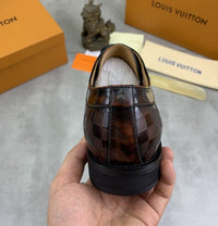 LV men's Varenne Richelieu Men's Derby Shoes Daily Stuff