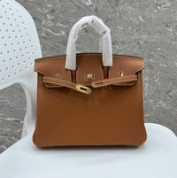 Women Hermes Birkin 30 Bag Cream White Leather Luxury Handbag Bag