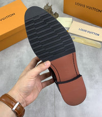 LV men's Varenne Richelieu Men's Derby Shoes Daily Stuff