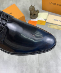 LV men's Varenne Richelieu Men's Derby Shoes Daily Stuff