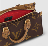 OnTheGo East West Monogram Reverse Canvas Daily Stuff