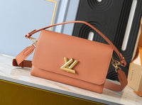 Luxury Twist Style Leather Handbag for Women Bag