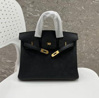 Women Hermes Birkin 30 Bag Cream White Leather Luxury Handbag Bag