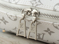Cosmetic Pouch Monogram Canvas Bag Daily Stuff
